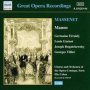 Manon   Cohen Paris Opera-comique Chorus And Orchestra     Cd