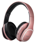 Volkano VK-2002-BK Phonic Series Bluetooth Headphones Rose Gold