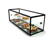 Ambient Display Cabinet Double Shelf - 555MM X 390MM X 375MM - NDC0003
