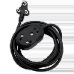 Apex Extension Cord 3M 10A 1.0MM X 3-CORE Black
