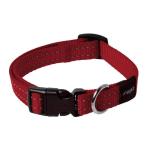 Rogz Utility Reflective Classic Collar - Nitelife Small Red