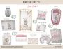 Cot Duvet Bedding Bunny Soft Rose Set