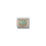 Composable Classic Link Rose Gold Green Aventurine