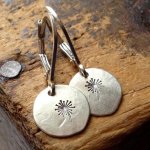 Vintage Zinc Alloy Drop Earrings Bohemian Hoop Ear Piercing Jewelry Elegant Decoration For Women