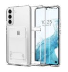 Spigen Samsung Galaxy S22+ Premium Slim Armor Dual Slot Card Case Crystal Clear