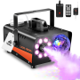 Fog Machine Smoke Machine Fog For Indoor Outdoor With LED Lights