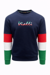 Mens Italy Milde Sweatshirt In Navy - Navy 3XL