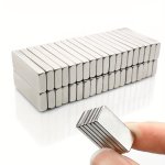 10PCS Rectangular Metal Durable Magnet For Laboratory scientific industrial tool Storage Purposes