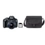 Canon Eos 4000D Slr Camera Starter Kit Black - 4000D Camera 18-55 Lens Bag Microsd Card