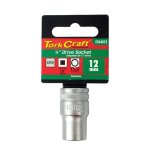 Tork Craft Socket 12X21.8MM 1 2" Crv 12PT
