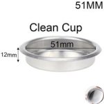 Coffee Accessories Stainless Steel Coffee Filter Basket 51MM Clean Cup