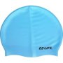 Senior Silicone Swim Cap- Light Blue