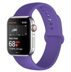 Kd Silicone Apple Strap 38 40MM Apple Watch M l Purple