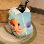 Car Seat Cover With Zip Octopus Under The Sea In Stock