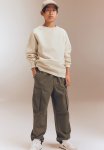 Crew-neck Sweatshirt - Natural White