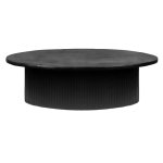 Bora Bora Outdoor Coffee Table In Oval Carbon