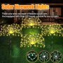 Solac Solar Garden Lights Outdoor With Installation Hardware Flush Mount Color Changing Push Button Control Detachable Recessed Fixture Metal Shade Solar Powered With Nickel Battery