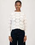 Sissy Boy Wallflower Knit Off White Jersey - XL White
