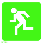 Exit Left Signs 150X150