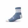 Ladies Short Outdoor Cotton Sock Blue Wys