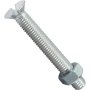 Machine Screws And Nuts Countersunk Head 8.0X60MM 4PC Standers