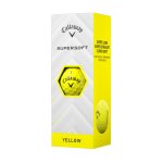 Callaway Supersoft Golf Balls - 3 Ball Pack Yellow