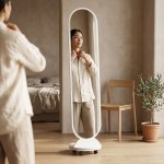 Nordic Wood Frame Full-length Mirror