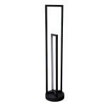 Slim Enigma LED Floor Lamp - Black