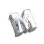 A3 - 925 Sterling Silver Letters Or Initials European Charm Beads From A-z - M - Available On 7-14 Day Back Order