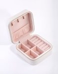 Cream Square Jewellery Box