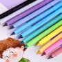 12pcs Erasable Forever Colored Pencil Set - Long Lasting Writing Infinity Triangular Pencil For Student Coloring Never Sharpen Eternal Everlasting Inkless Pencil For Sketch