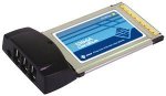 Sunix CBF3000SC - 3 X 6PIN IEEE1394A Card-bus pcmcia