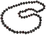 Baltic Amber Adult Necklace - Cherry