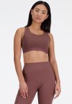 New Balance Nb Athletics Medium Impact Bra - Licorice