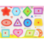 Wooden Shape Puzzle 12 Piece 18 Months +