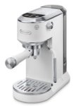 De'Longhi Delonghi White Dedica Duo Manual Pump Espresso Coffee Machine Cold Brew 1450W 15BAR 1.7L