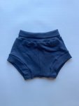 12-18 Mnths Grey Blue Rib Shorties