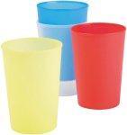 Pack Of 6 Tumbler Water juice Glass Set