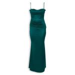 Emerald Corset Sash Dress