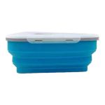 Silicone Pizza Storage Lunch Box Pizza Container Lunch Box With Trays