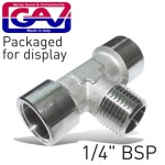 Gav T Connector 1 4 F f m Brits Brothers