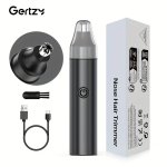 1SET USB Rechargeable Electric Nose And Ear Hair Trimmer Eyebrow And Nose Trimmer With Lithium Battery