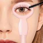 1PC Eyeliner Stencils Mascara Shield Guard Mascara Applicator Tool With Comb Eyelash Applicator Tool