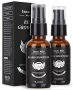 Beard Growth Oil 2 Pack Beard Growth Kit With Castor Oil Serum Conditioner For Men Beard Growth Stimulate Patchy Beard Beard & Mustache Facial