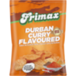 Durban Curry Flavoured Potato Chips Bag 125G
