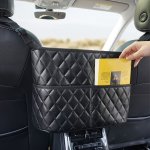 1PC Car Storage Net Bag Car Storage Bag Car Seat Storage Bag Car Seat Back Storage Bag Large Capacity Storage Bag