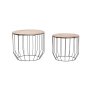 - Erah Set Of 2 Tables - Natural