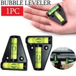 1PC Triangle Level Portable T Shaped Spirit Level Bubble Working Fixing
