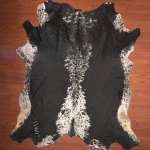 Aas Grade Nguni Hide 168 Black white XXL - Extra Extra Large Black white Panelled