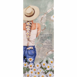 Tear Resistant Door Print Daisies